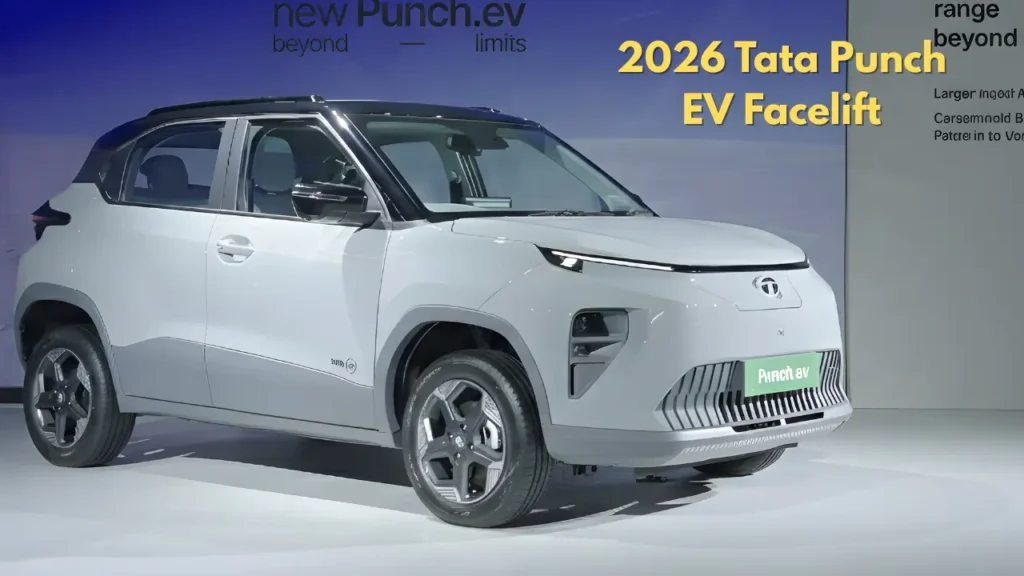 2026 Tata Punch EV Facelift