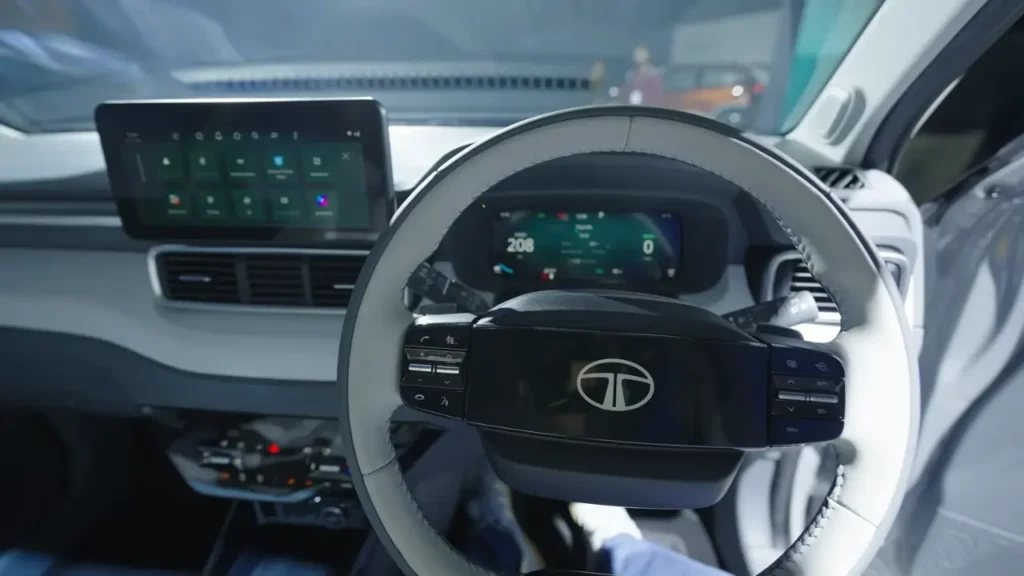 2026 Tata Punch EV Facelift Interior 
