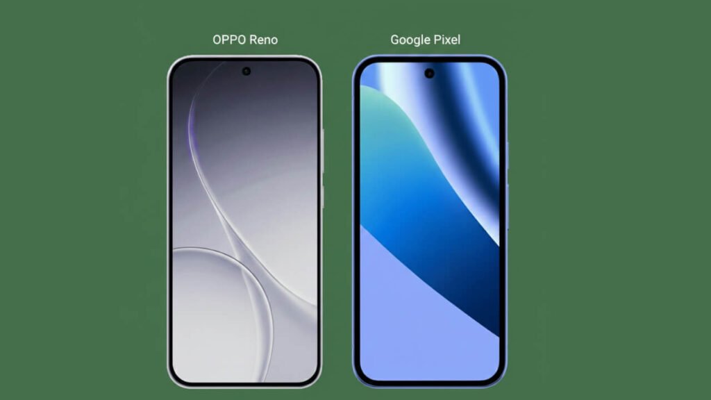 Google Pixel 10a vs OPPO Reno 15 Display