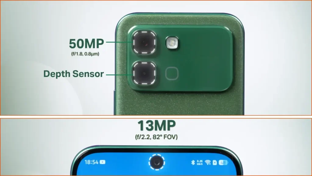 Infinix NOTE Edge 5G Camera