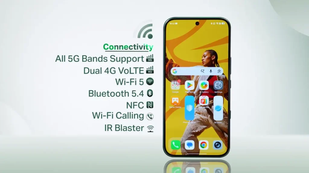 Infinix NOTE Edge 5G Connectivity