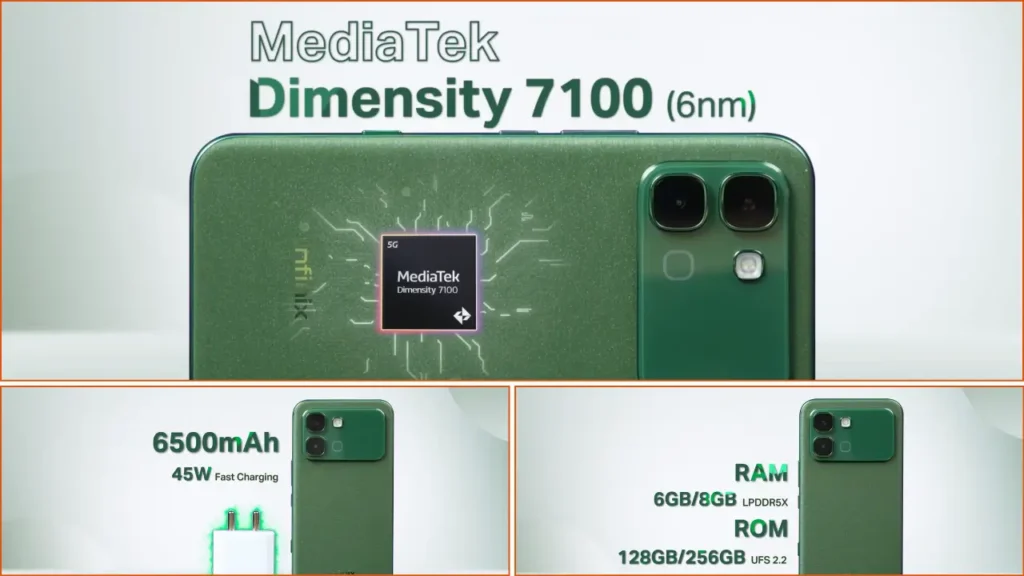 Infinix NOTE Edge 5G Specifications