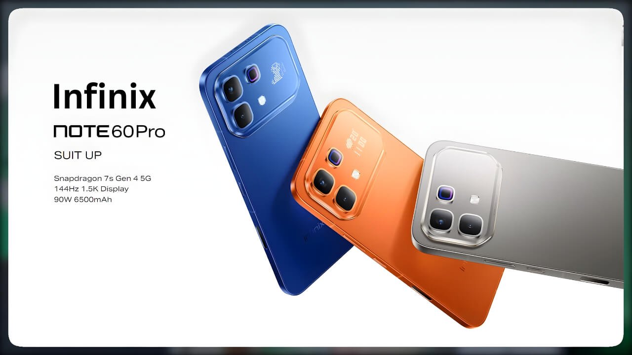 Infinix note 60 Pro series