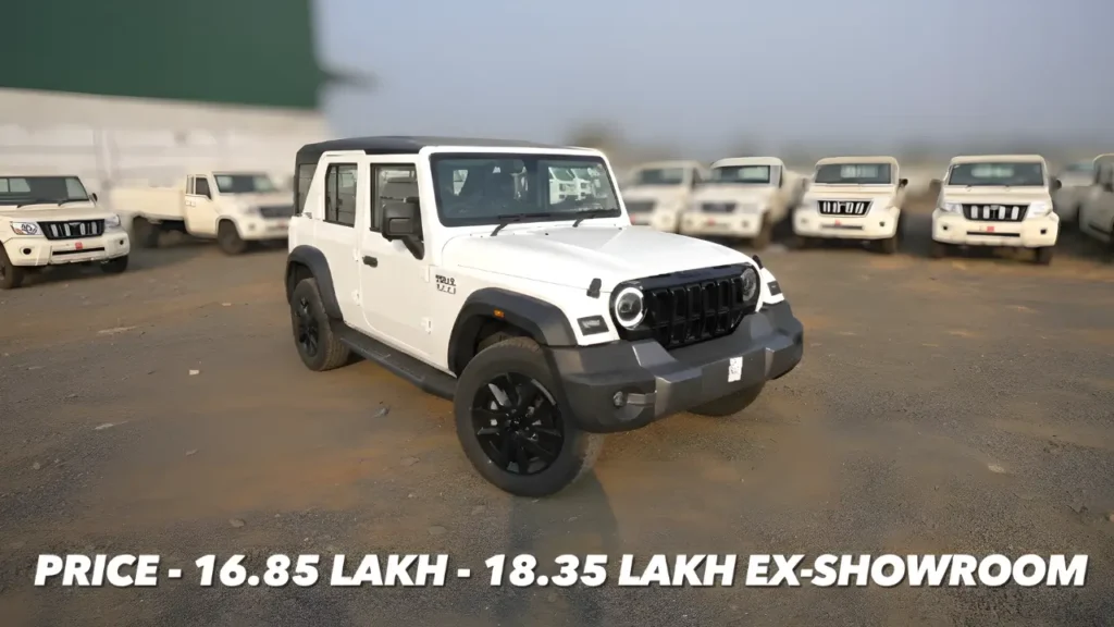 Mahindra Thar Roxx Star Edition Price