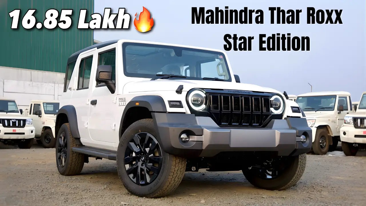 Mahindra Thar Roxx Star Edition