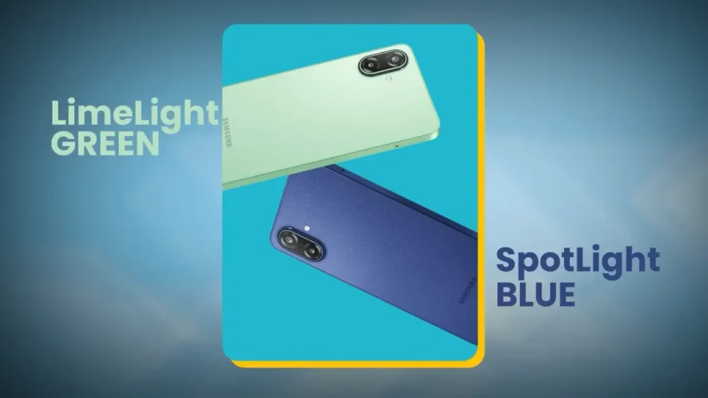 Samsung F70e 5G Design