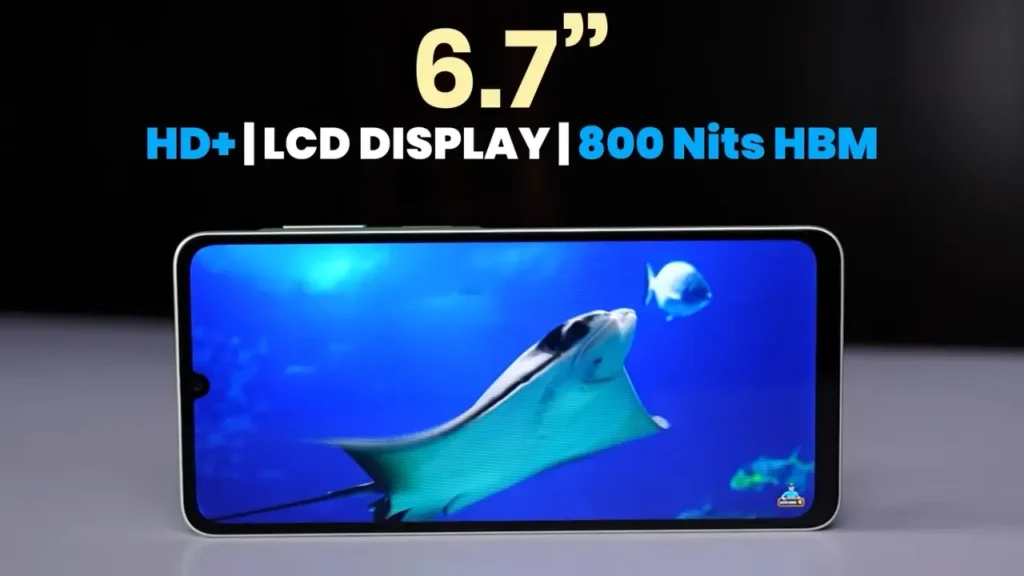 Samsung F70e 5G Display