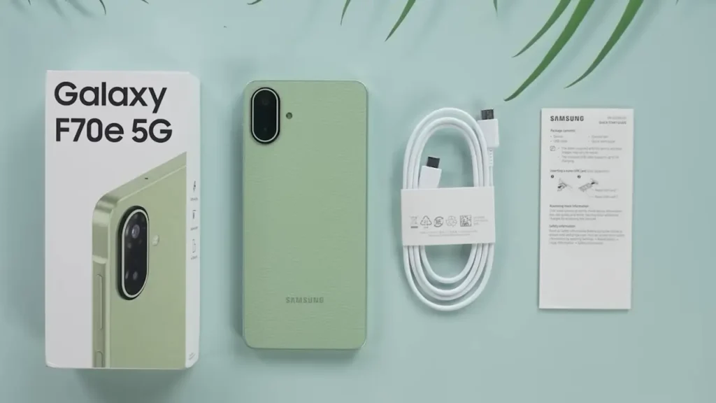 Samsung F70e 5G Unboxing