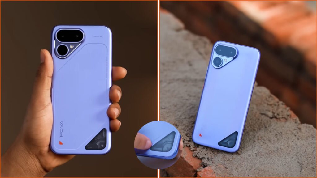 Tecno POVA Curve 2 5G Design