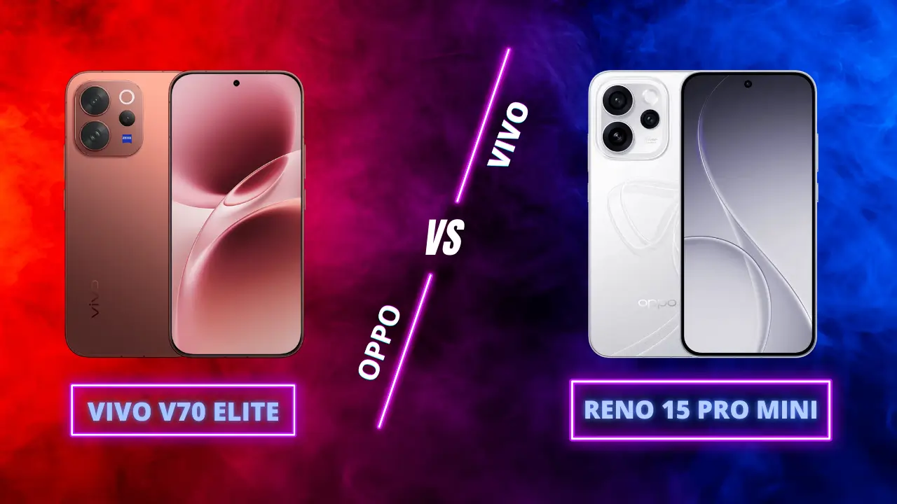 vivo V70 Elite vs OPPO Reno 15 Pro Mini