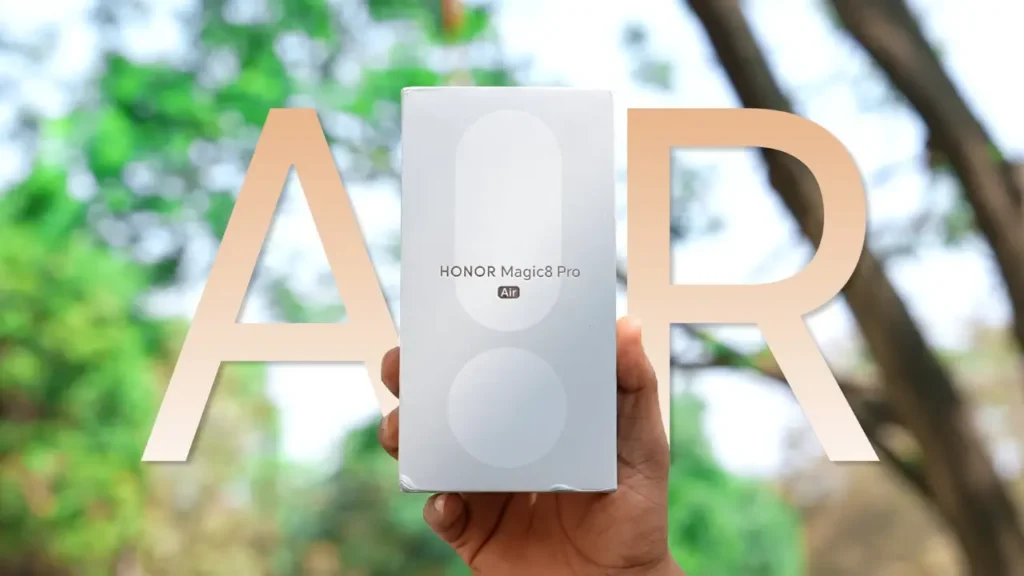 Honor Magic8 Pro Air Unboxing