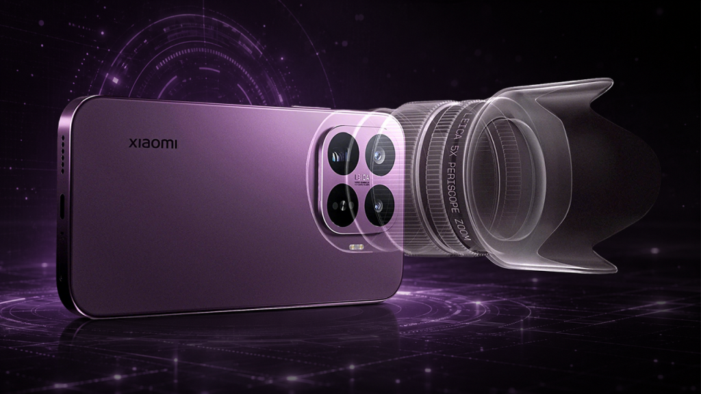 Xiaomi 17T Leica 5x periscope telephoto camera