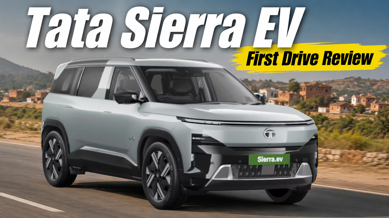 Tata Sierra EV First Drive Review