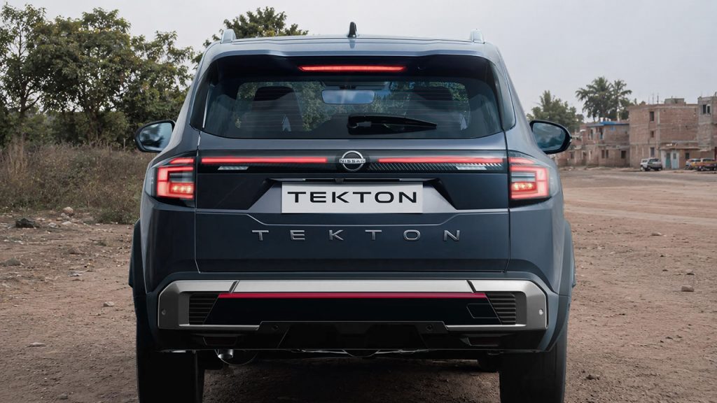 Nissan Tekton rear view