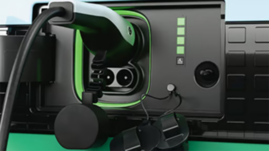 Hyundai Creta Electric charging connector