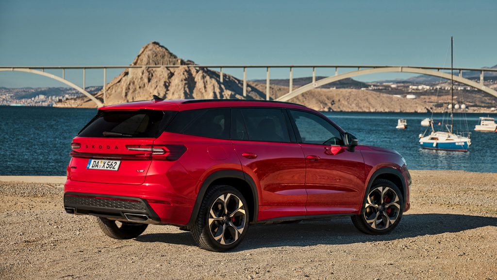 Skoda Kodiaq RS rear view
