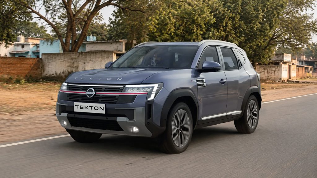Nissan Tekton on road